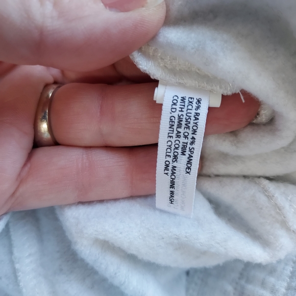 Soma Wknd Heather Crystal Rayon Lounge Jogger Pants Large Comfy - Picture 8 of 9